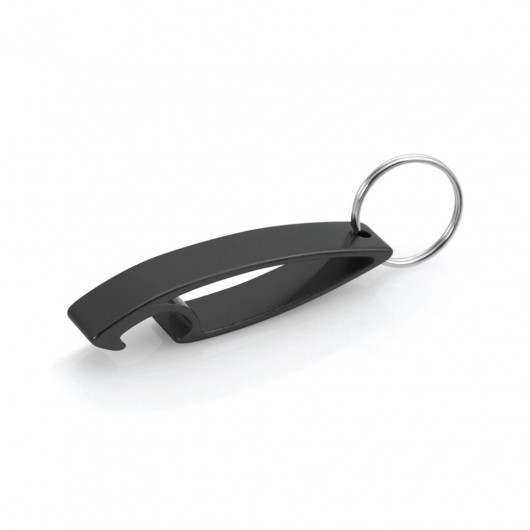 Belgrade Bottle Opener Keyrings Black